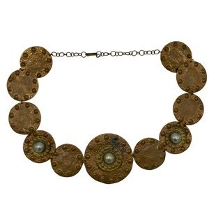 Unbranded Vintage Copper Medallion Chain Belt